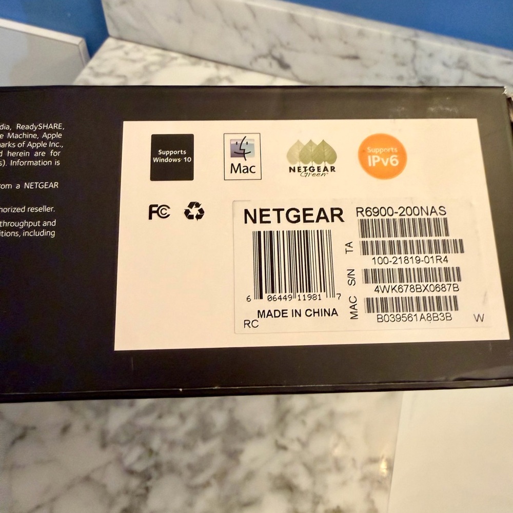 (NEW) NETGEAR Nighthawk AC1900 R6900v2 Smart Wi-Fi Router Gaming Streaming - Picture 7 of 10